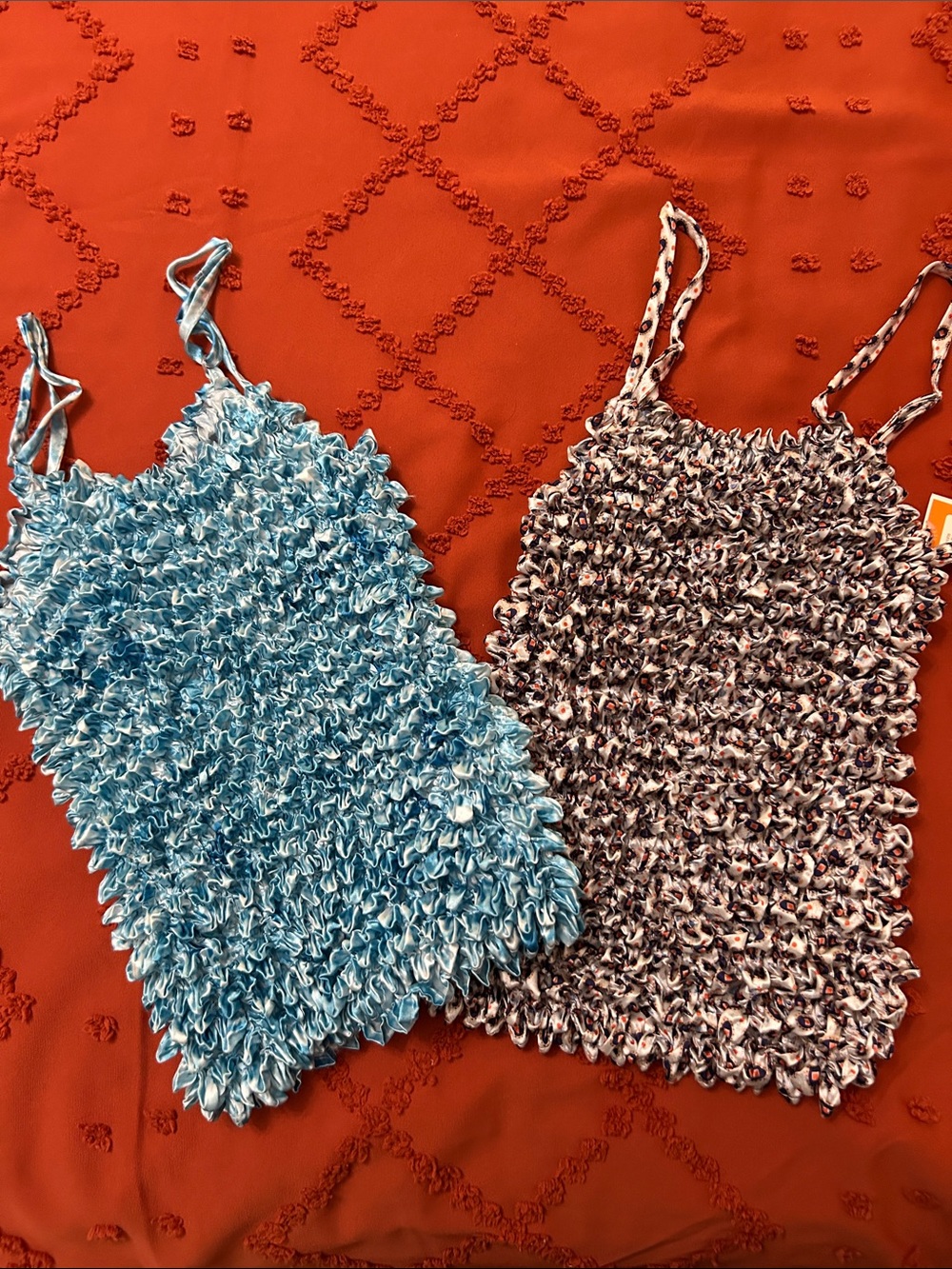 Set of 2 NWT Popcorn Tanks